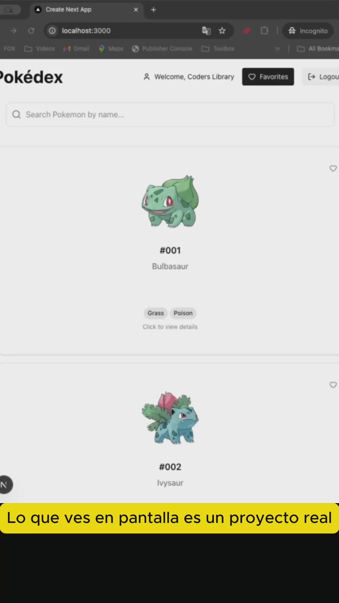 De Novato a Full Stack: Construye tu Pokédex con Next.js y Express