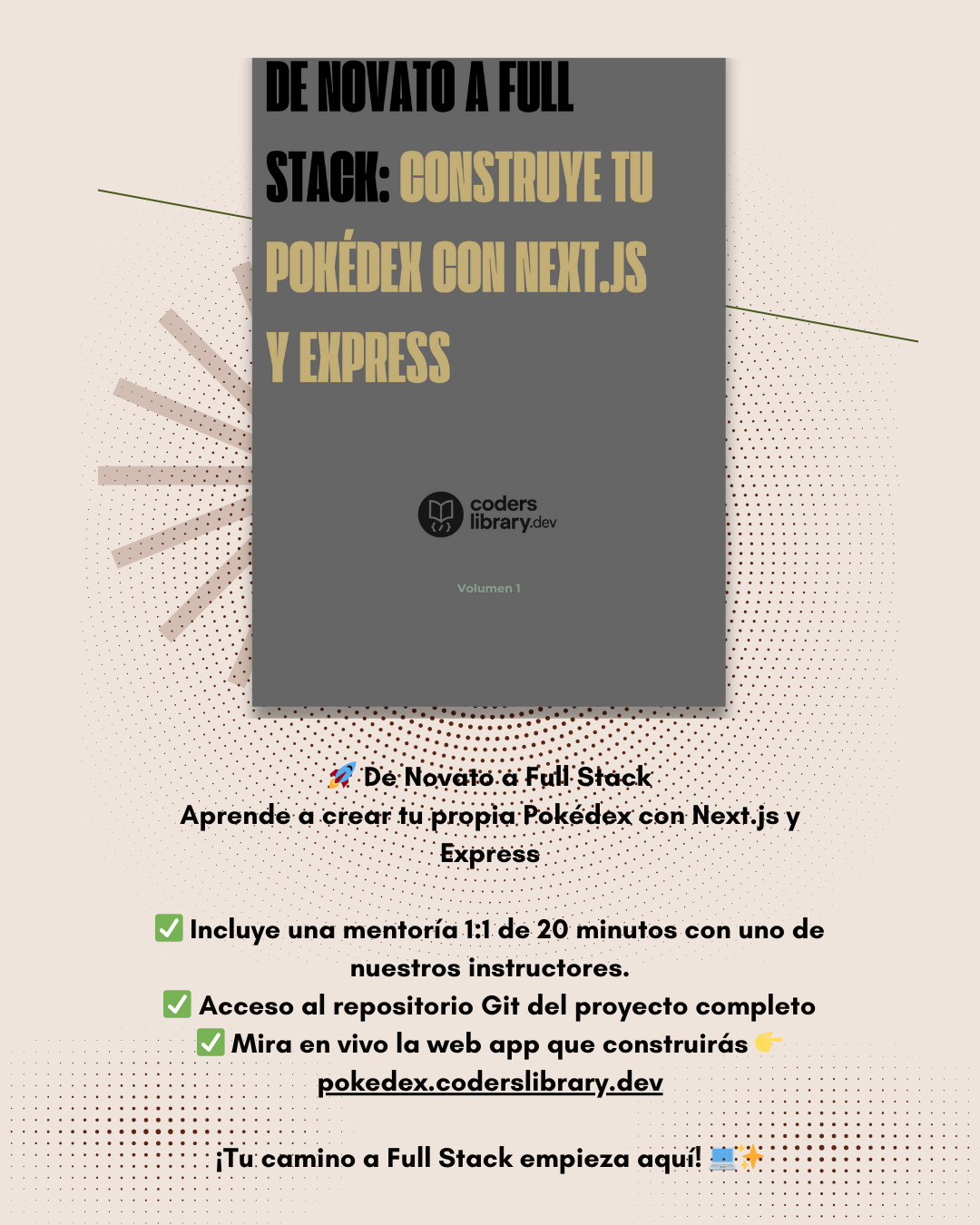 De Novato a Full Stack: Construye tu Pokédex con Next.js y Express